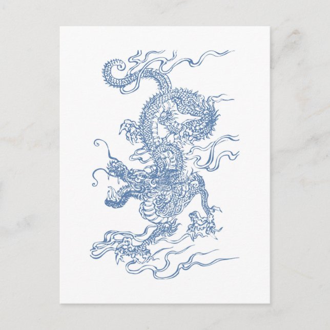 Carte Postale Blue Water Dragon 2012 (Devant)