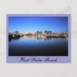 Carte Postale Blue West Palm Beach