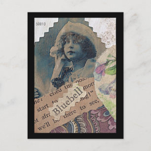 Carte Postale Bluebell ATC
