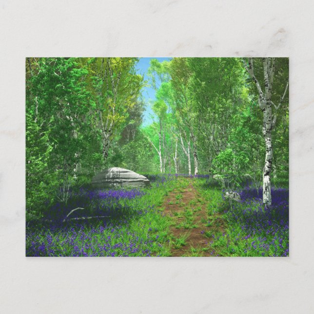 Carte postale Bluebell Light (Devant)