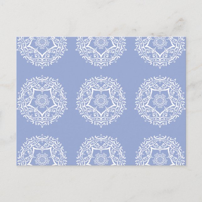 Carte Postale Blueberry Mandala (Devant)