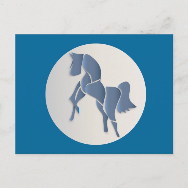 Carte Postale Bluehorse (Devant)