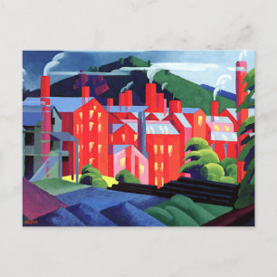 Carte Postale Bluemner - Jersey Silk Mills,