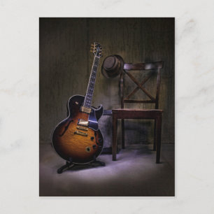 Carte Postale Blues Guitare prendre 2