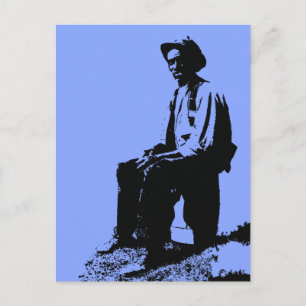 Carte Postale Blues Man
