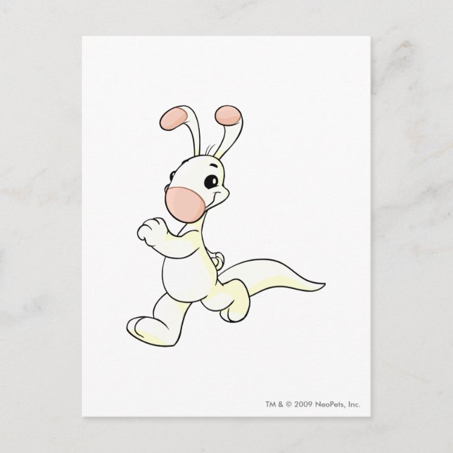 Carte Postale Blumaroo White (Devant)