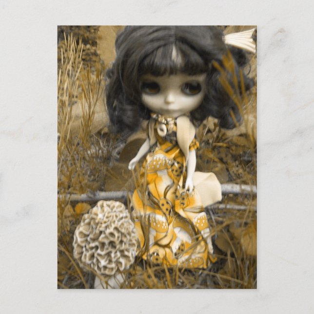 Carte Postale Blythe et le Champignons (Devant)