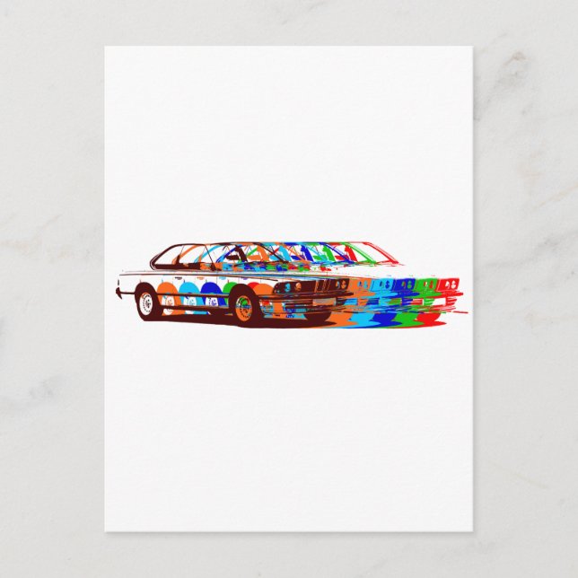 Carte Postale BMW FullColors (Devant)