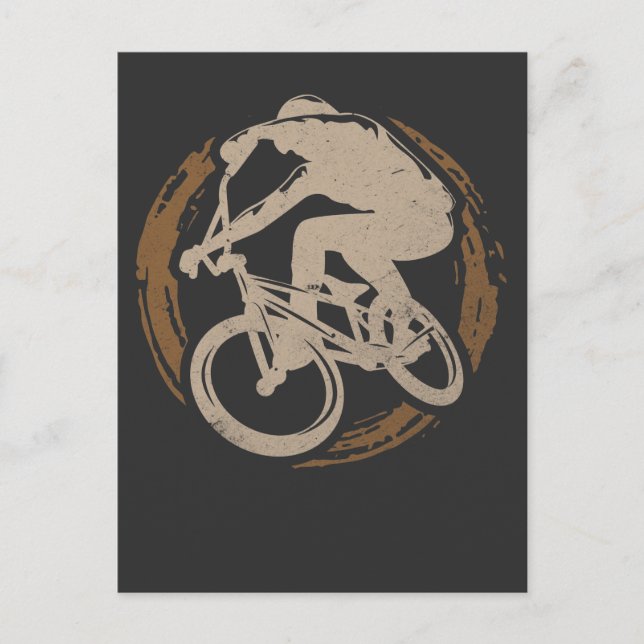 Carte Postale BMX Vélo Racing Boys Freestyle Vélo (Devant)