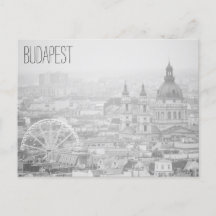 BnW Budapest landscape