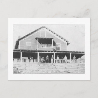 Carte Postale Boarding House à Round Town à Norton, en Virginie.