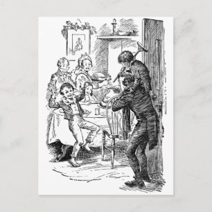 Carte Postale Bob et Tiny Tim