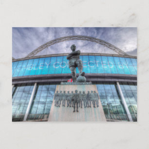 Carte Postale Bobby Moore Statue Stade Wembley