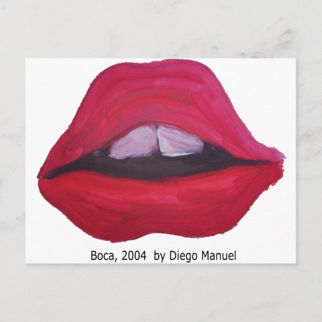 Carte Postale Boca par Diego Manuel (Devant)