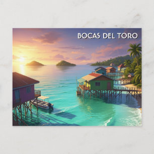 Carte Postale Bocas Del Toro Panama Voyage