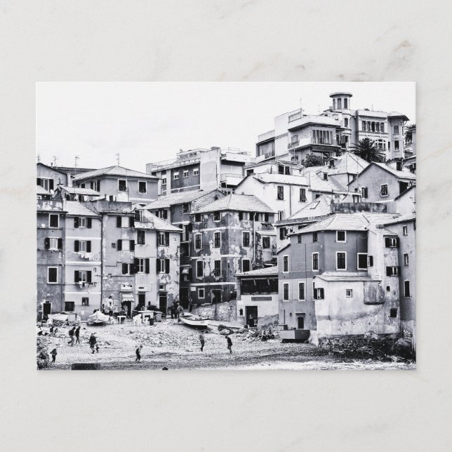 Carte postale Boccadasse, Italie (Devant)