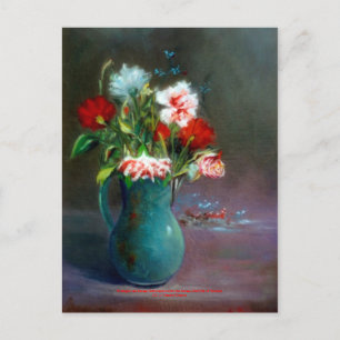 Carte Postale Bodegón de flores/Nature morte des fleurs
