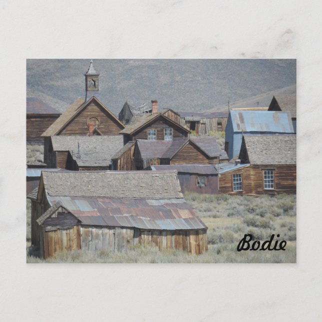 Carte Postale Bodie, CA (Devant)