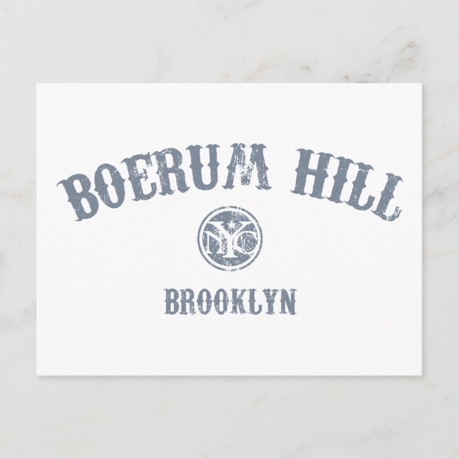 Carte Postale Boerum Hill (Devant)