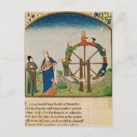 Boethius avec la roue de la fortune