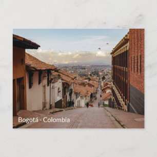 Carte postale Bogotá Colombia Postkarte