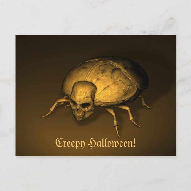 Carte Postale Bogue d'Halloween (Devant)