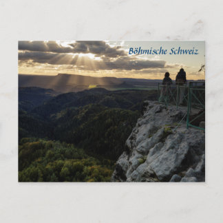 Carte Postale Böhmische Schweiz Vue pittoresque