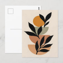 Boho Abstrait et Clip Art moderne Imprimable