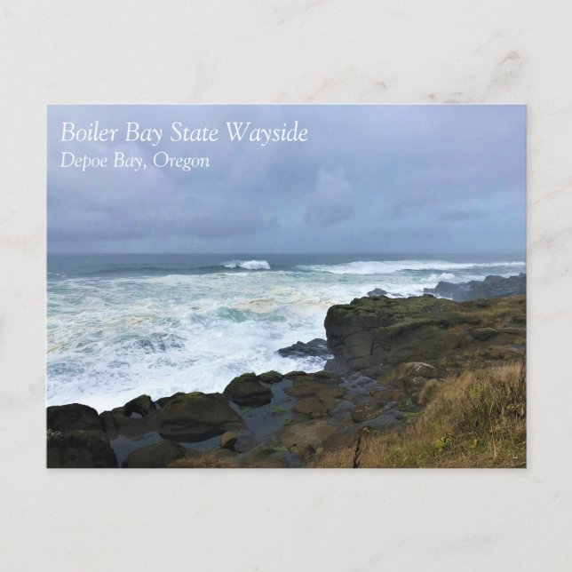 Carte Postale Boiler Bay State Wayside, Depoe Bay, Oregon Postca (Devant)