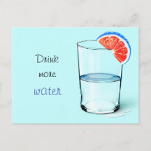 Boire plus d'eau / Verre d'eau