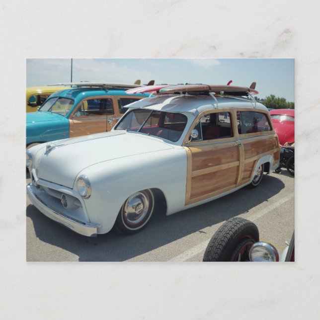 Carte Postale Bois Blanc Avec Surf. (Devant)