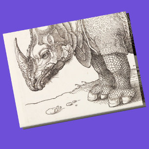 Carte Postale Bois de Rhino