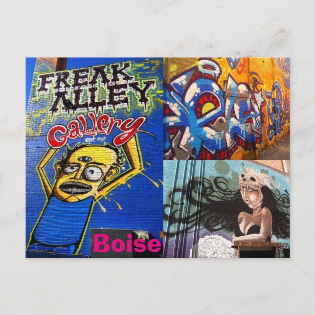 Carte postale Boise (Devant)