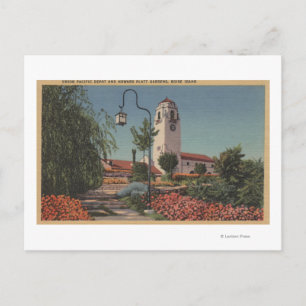 Carte Postale Boise, ID - Vue de l'Union Pacifique