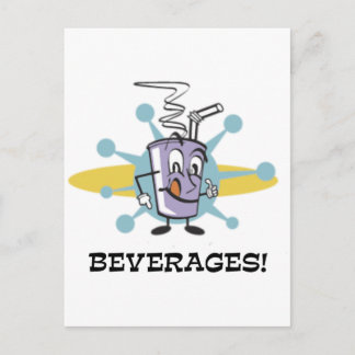 Carte Postale Boissons