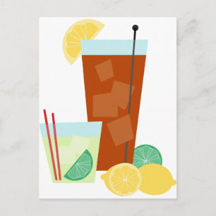 Carte Postale Boissons