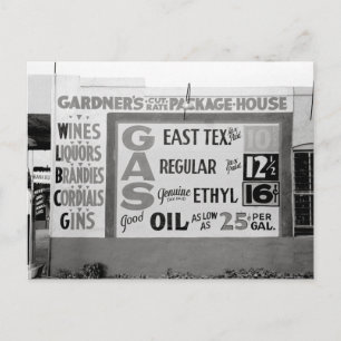 Carte Postale Boissons alcoolisées et essence à prix réduit, 193