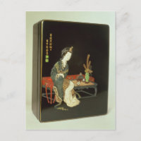 Boîte à écriture de style chinois