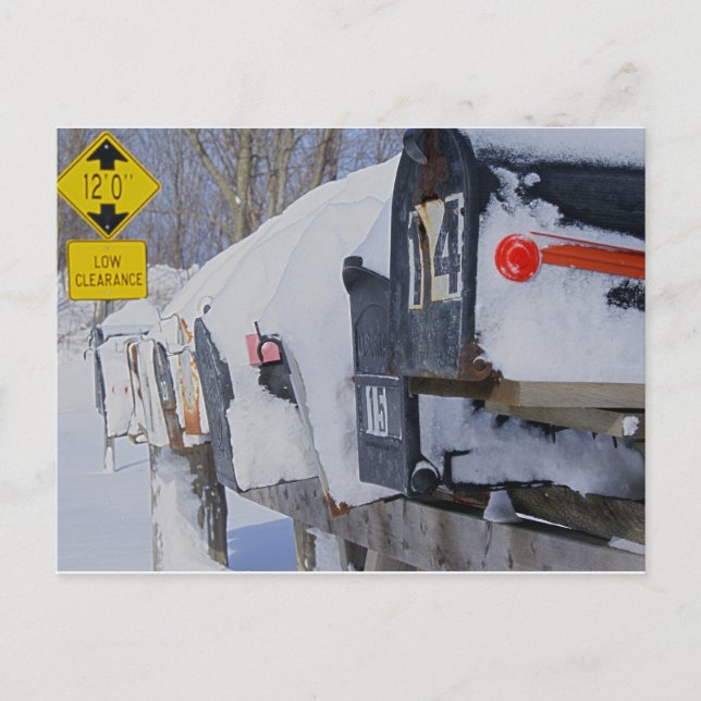 Carte Postale Boîte à glace (Devant)