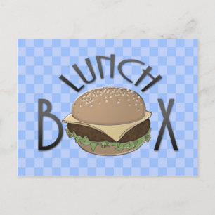 Carte Postale boîte à lunch