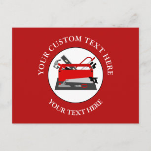 Carte Postale Boîte à outils Handyman