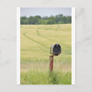 Carte Postale Boîte aux lettres pays