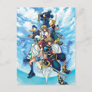 Carte Postale Boîte de jeu Kingdom Hearts II