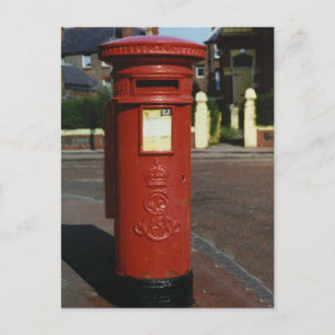 Carte Postale Boîte de Pilier britannique Edward VII