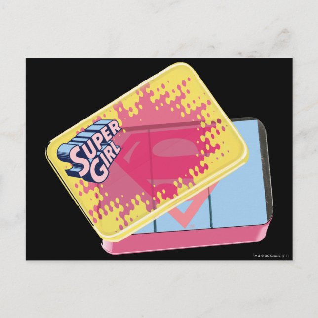 Carte Postale Boîte de Supergirl (Devant)