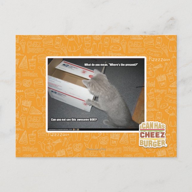 Carte Postale Boîte géniale (Devant)