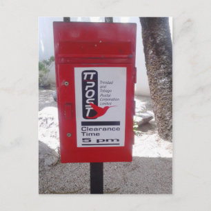Carte Postale Boîte postale publique (boîte aux lettres) à Trini