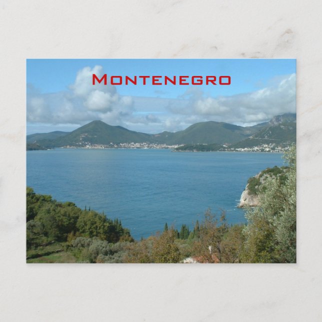 Carte Postale Boka Kotorska (Devant)