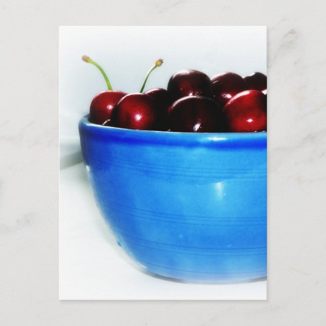 Carte Postale Bol de cerises (Devant)