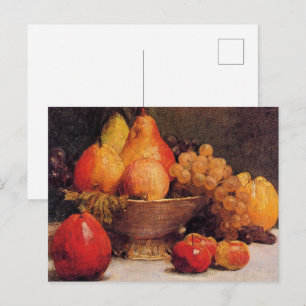 Carte Postale Bol de fruits